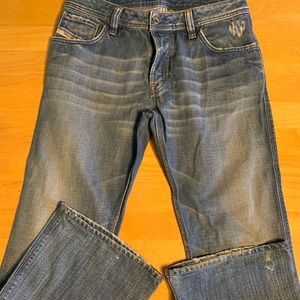 Diesel Zaf 33x32 Made in Italy Bootcut Jeans